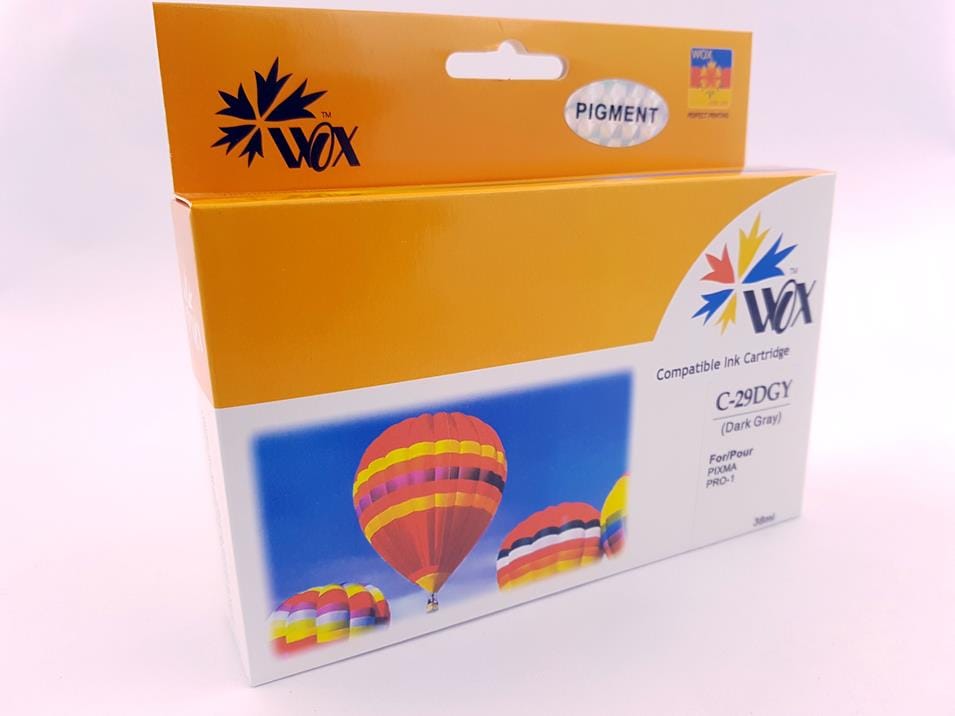 

Tusz Wox Dark Gray CANON PGI 29DG zamiennik PGI-29DG