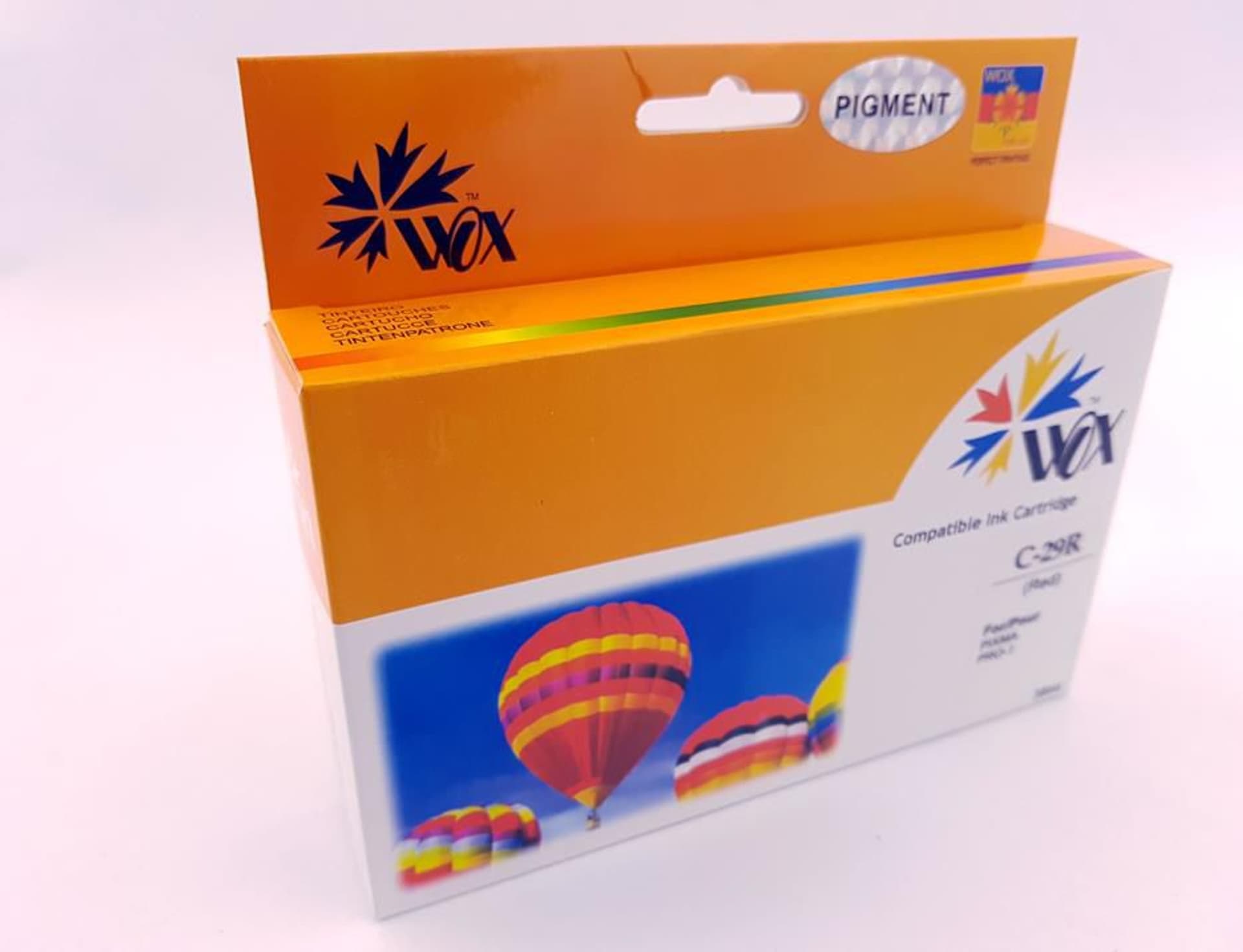 

Tusz Wox Red CANON PGI 29R zamiennik PGI-29R