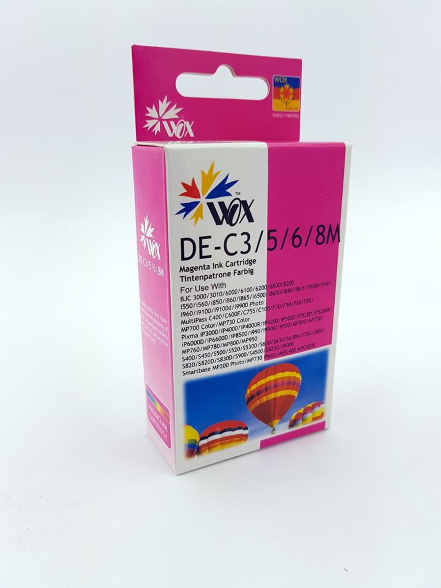 

Tusz Wox Magenta Canon BCI3EM / BCI6EM zamiennik 4481A002