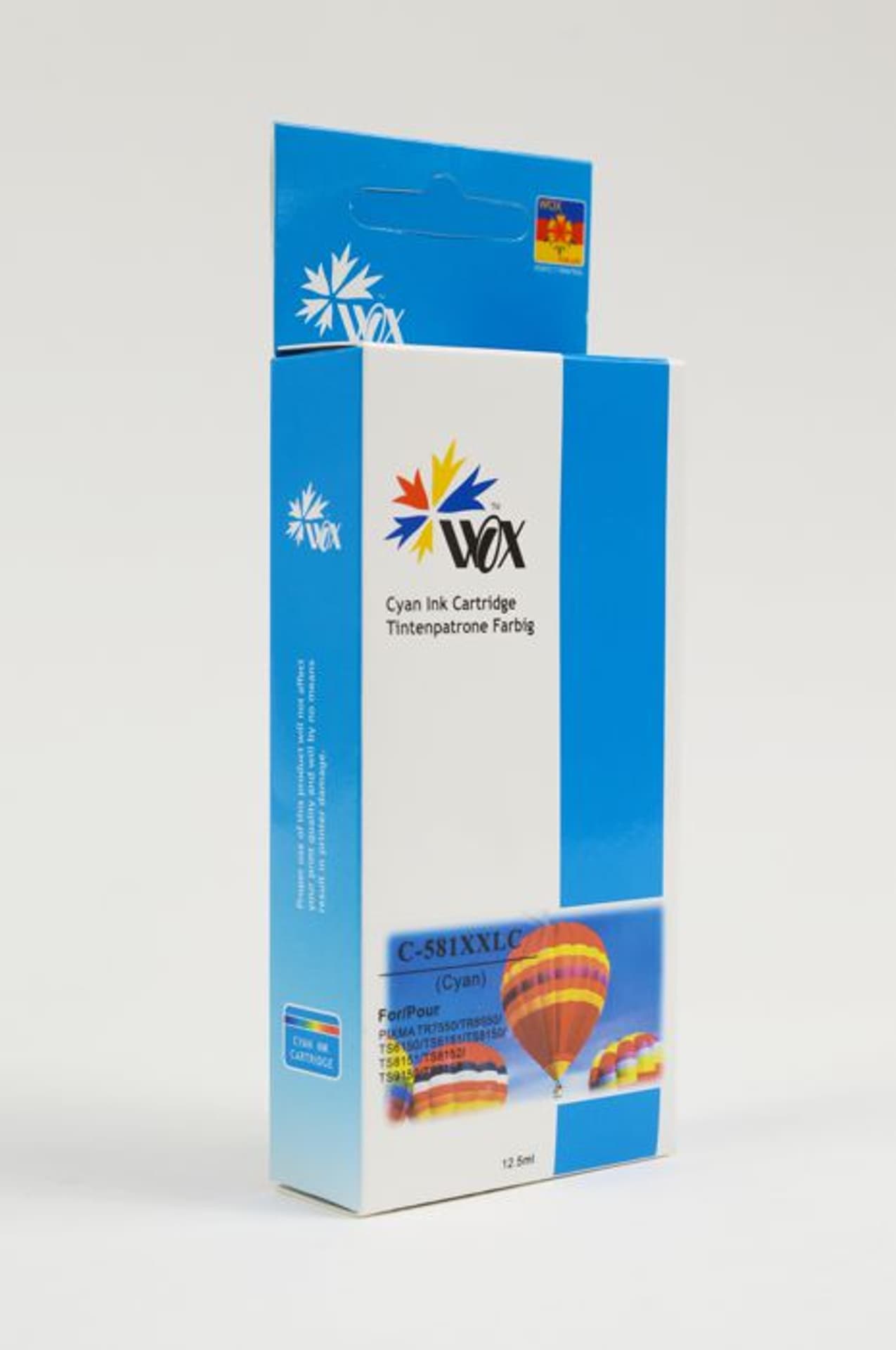 

Tusz Wox Cyan CANON CLI581C XXL zamiennik CLI-581C XXL (1995C001)