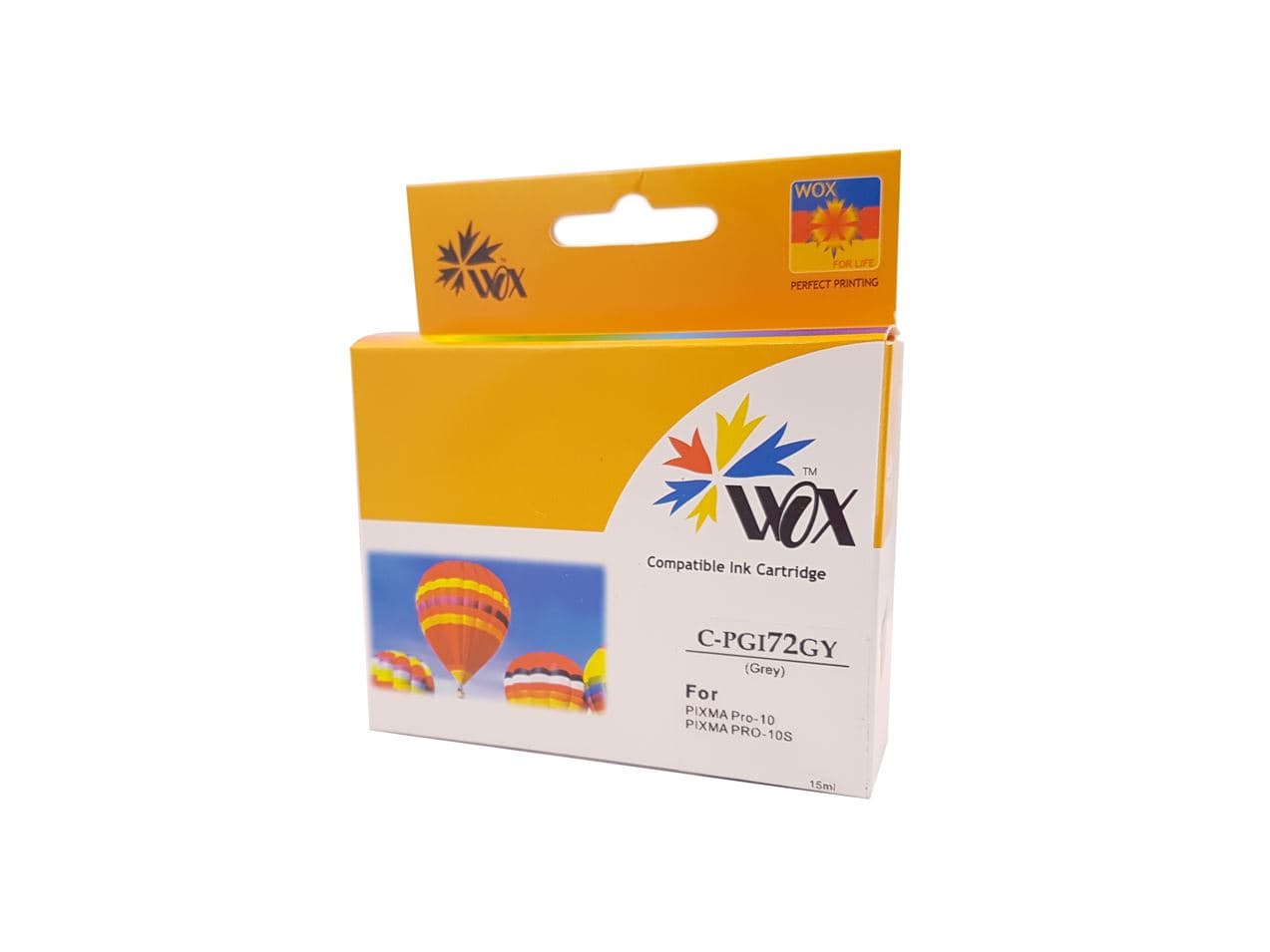 

Tusz Wox Gray Canon PGI72GY zamiennik 6409B001 PGI-72GY