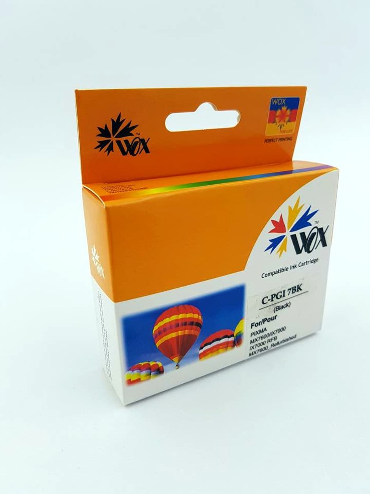 

Tusz Wox Black CANON PGI 7BK z chipem zamiennik PGI7BK