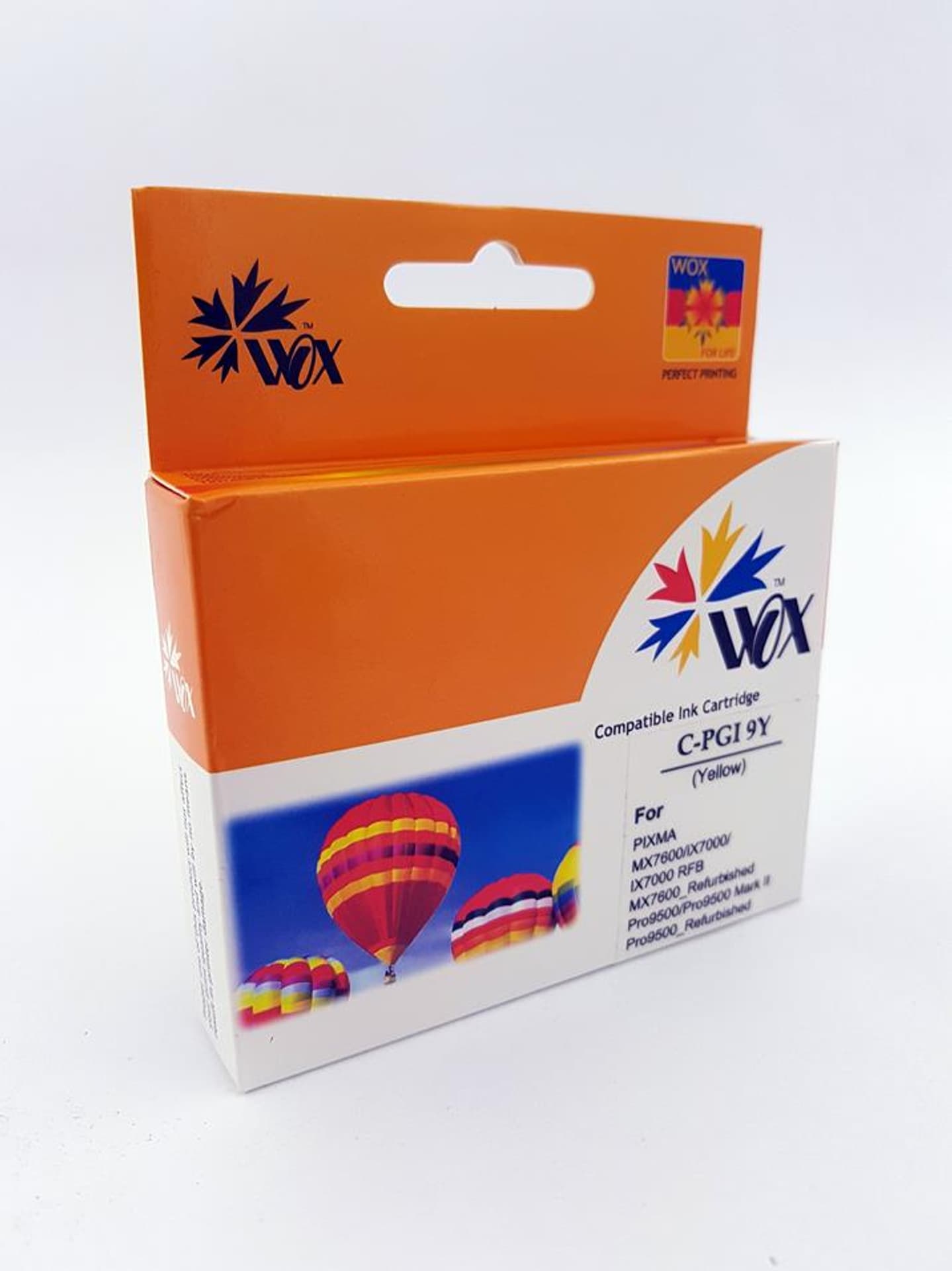 

Tusz Wox Yellow Canon PGI 9Y z chipem zamiennik PGI-9Y