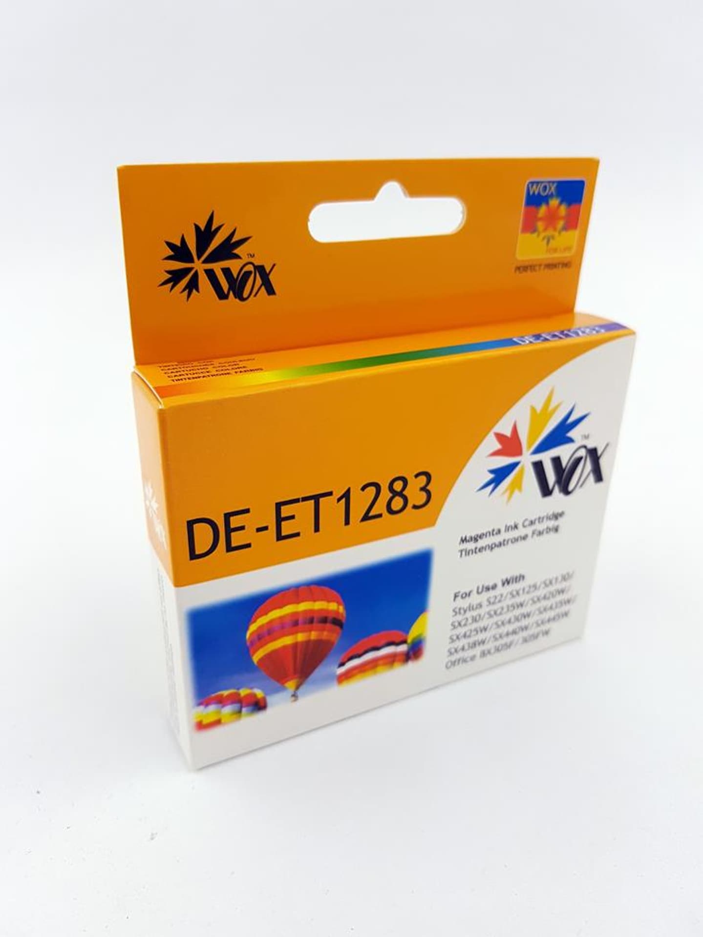 

Tusz Wox Magenta EPSON T1283 zamiennik C13T12834010