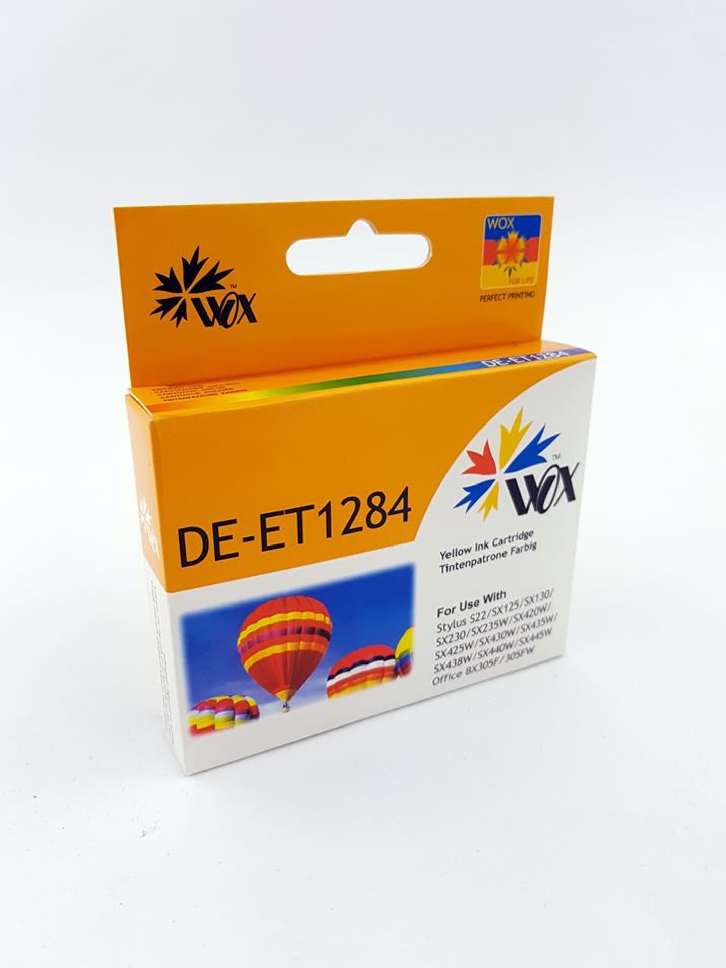 

Tusz Wox Yellow EPSON T1284 zamiennik C13T12844010