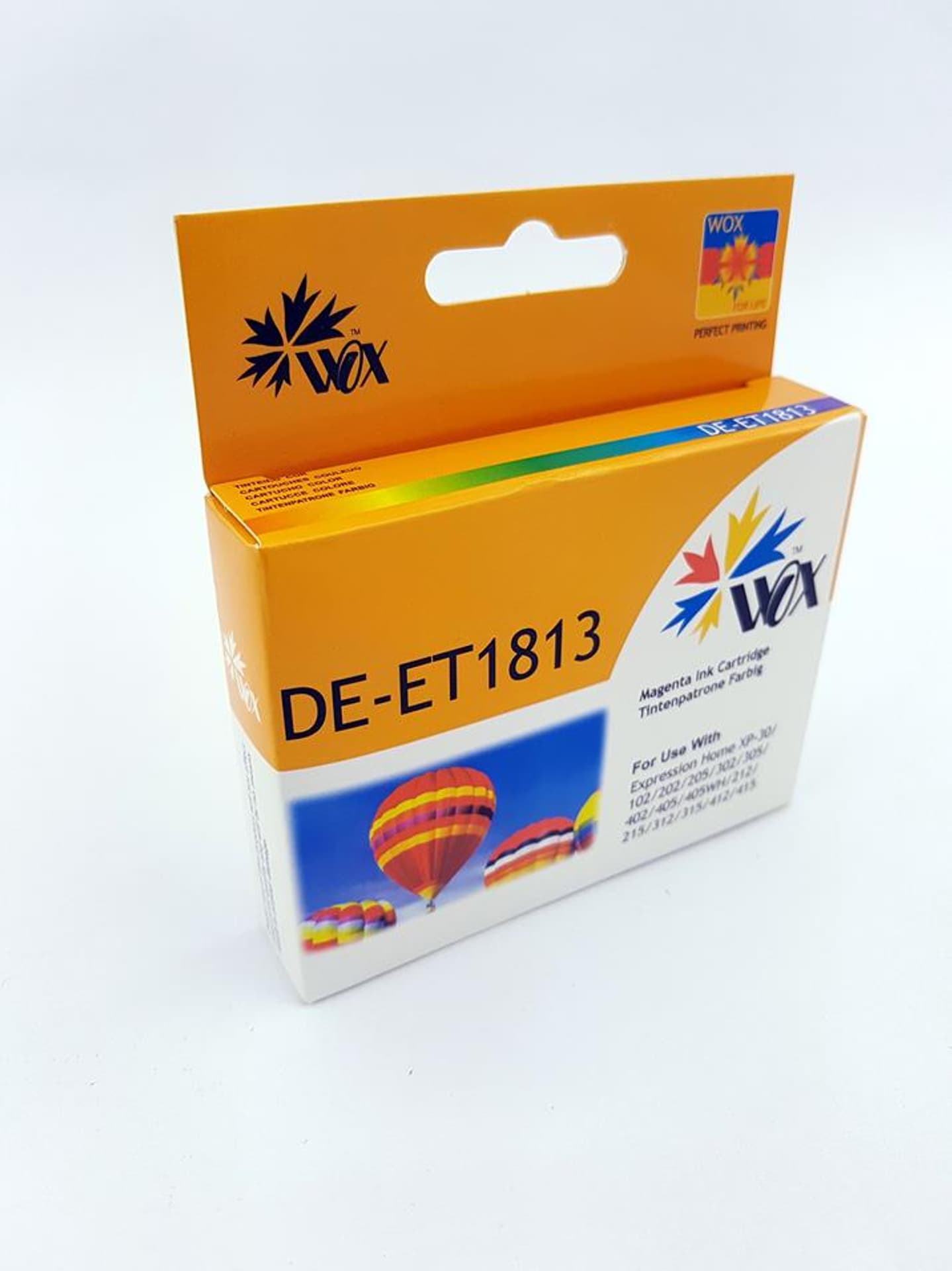 

Tusz Wox Magenta EPSON T1813 zamiennik C13T18134010