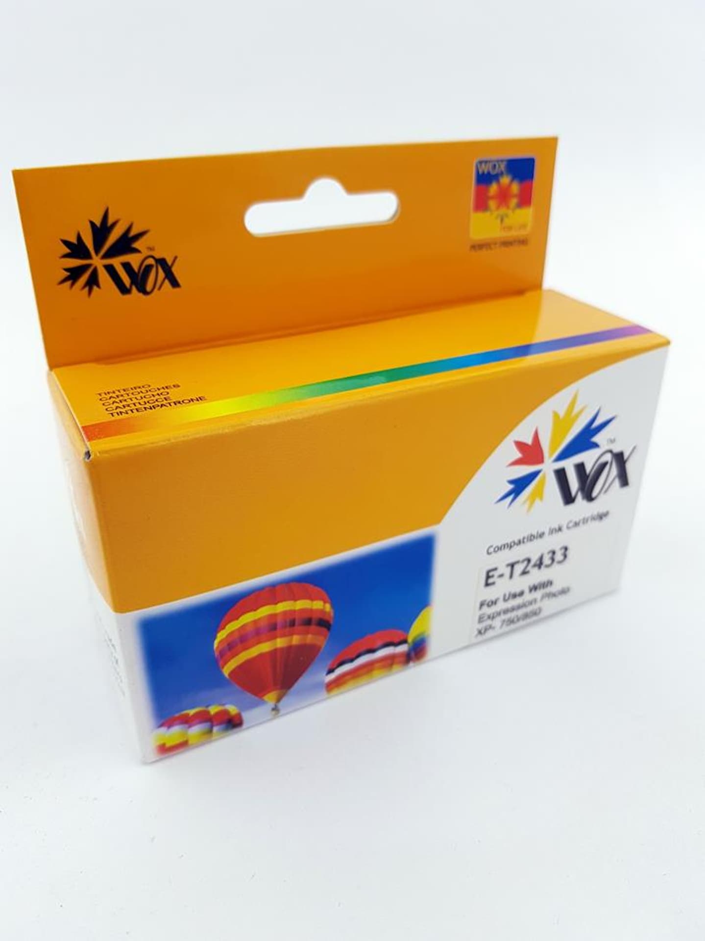 

Tusz Wox Magenta Epson T2433 zamiennik T24334010