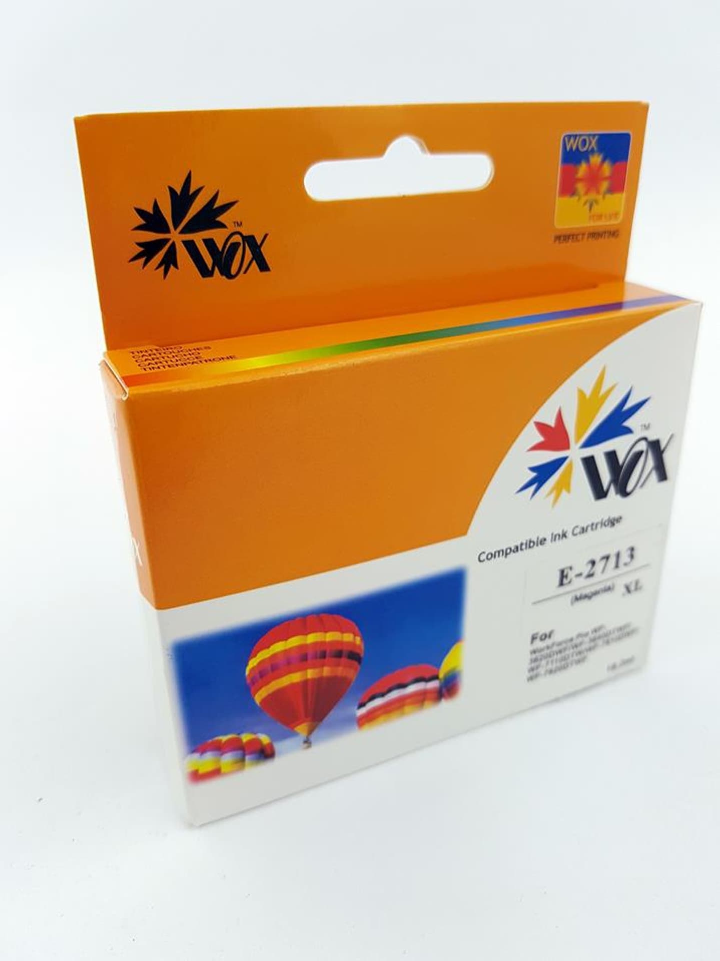 

Tusz Wox Magenta EPSON T2713 (27XL) T2703 zamiennik C13T27134012 (C13T270340)