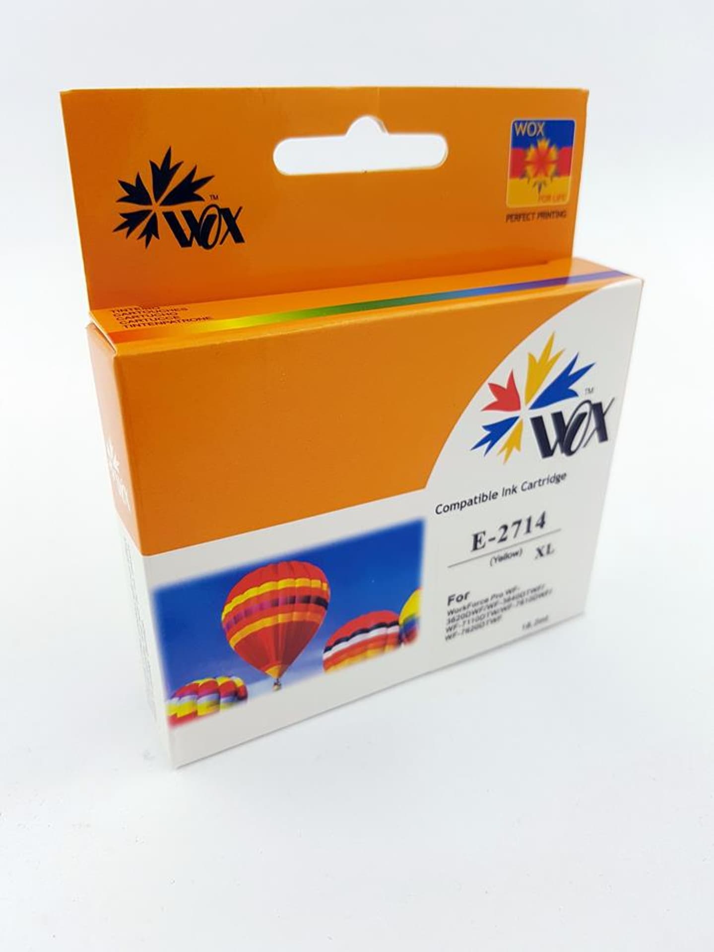 

Tusz Wox Yellow EPSON T2714 (27XL) T2704 zamiennik C13T27144012 (C13T270440)