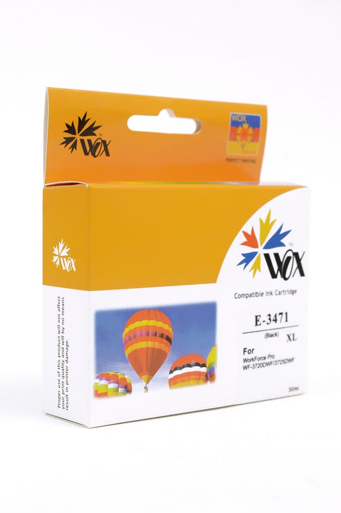 

Tusz Wox Black Epson T3471 34XL zamiennik C13T34714010