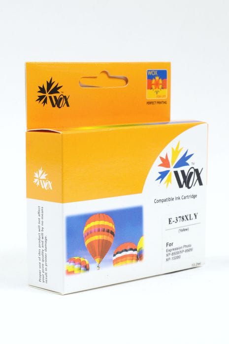 

Tusz Wox Yellow EPSON 378XL zamiennik C13T37944010 (C13T37844010)