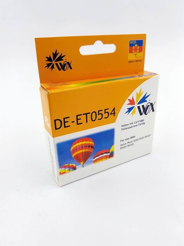 

Tusz Wox Yellow EPSON T0554 zamiennik C13T05534010