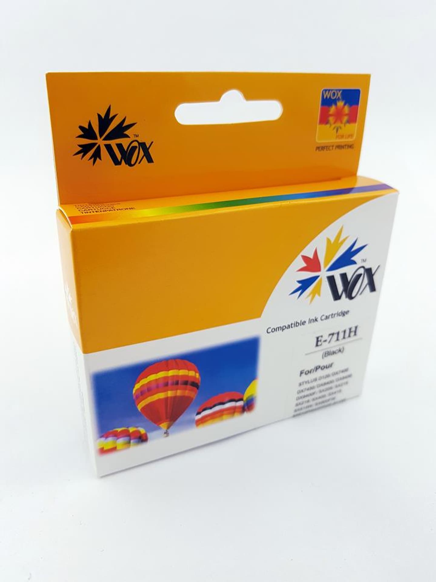 

Tusz Wox Black EPSON T0711H zamiennik C13T071140H10