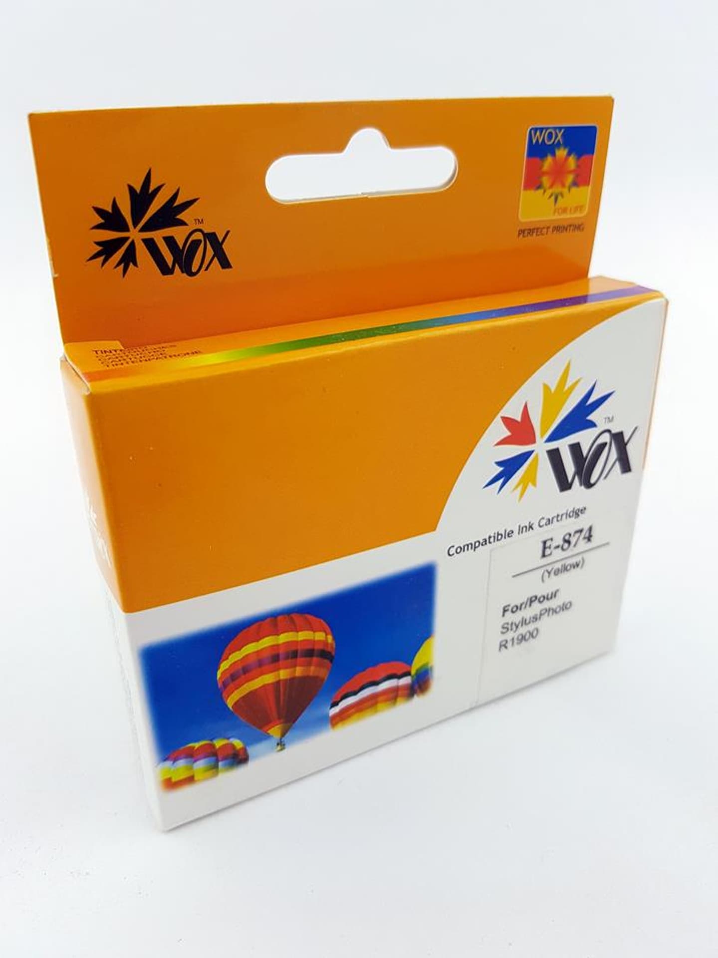 

Tusz Wox Yellow EPSON T0874 zamiennik C13T08744010