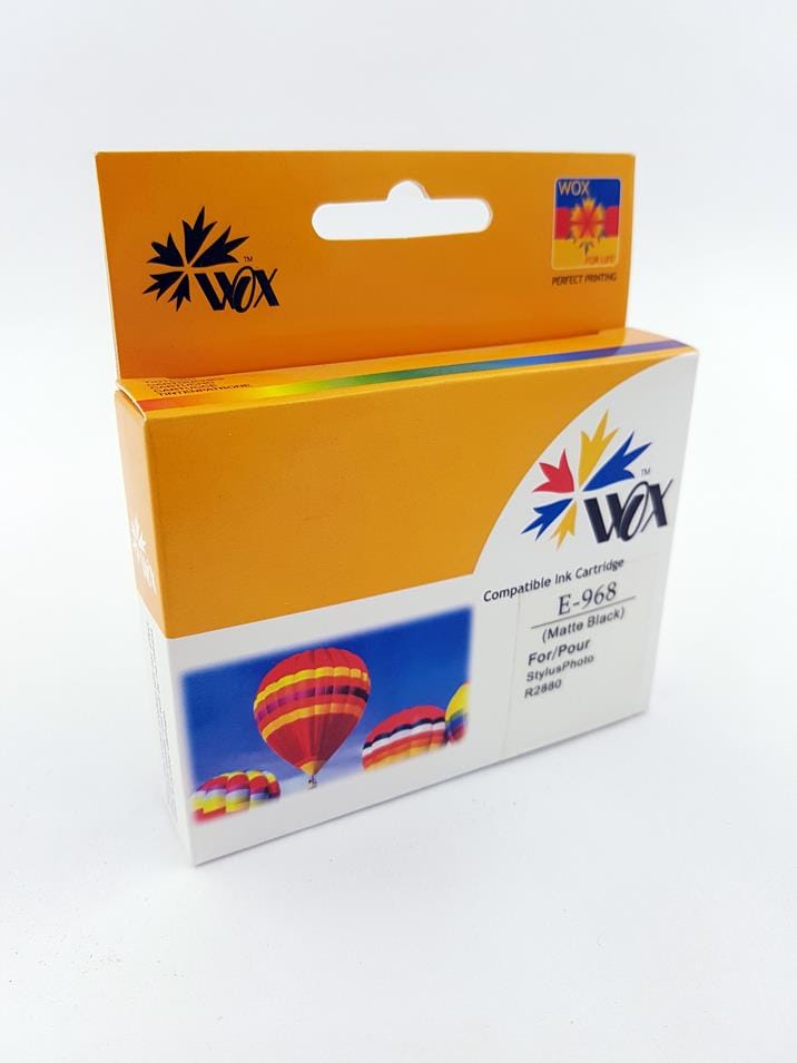 

Tusz Wox Black Matt EPSON T0968 zamiennik C13T09684010