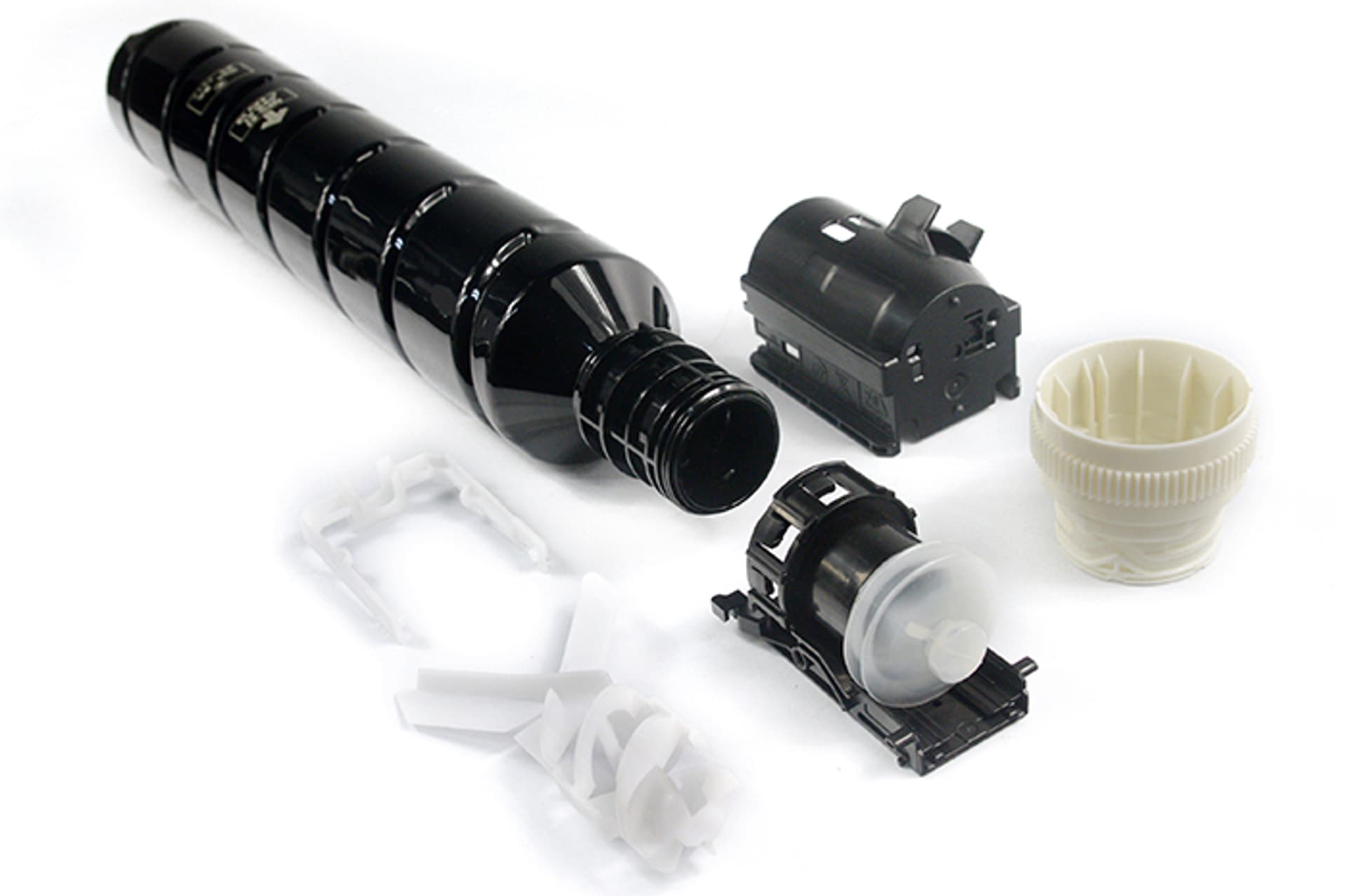 

Pusta kaseta Canon C-EXV58 (3763C002) Black 100% nowa (wystarczy wsypać proszek i założyć odpowiedni chip - pasują tylko z THI-CEXV58_BK)