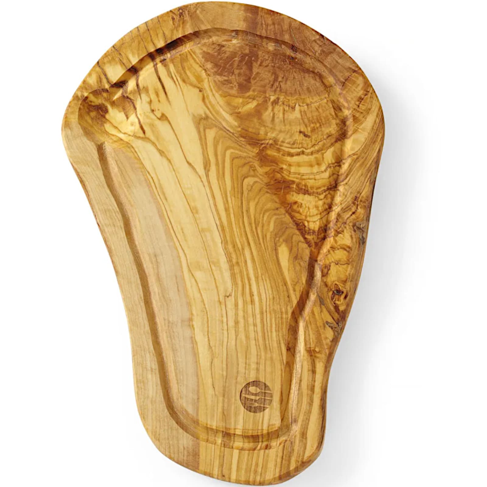 

Deska do serwowania z drewna oliwnego z rowkiem 300 x 210 x 18 mm - Hendi 505199