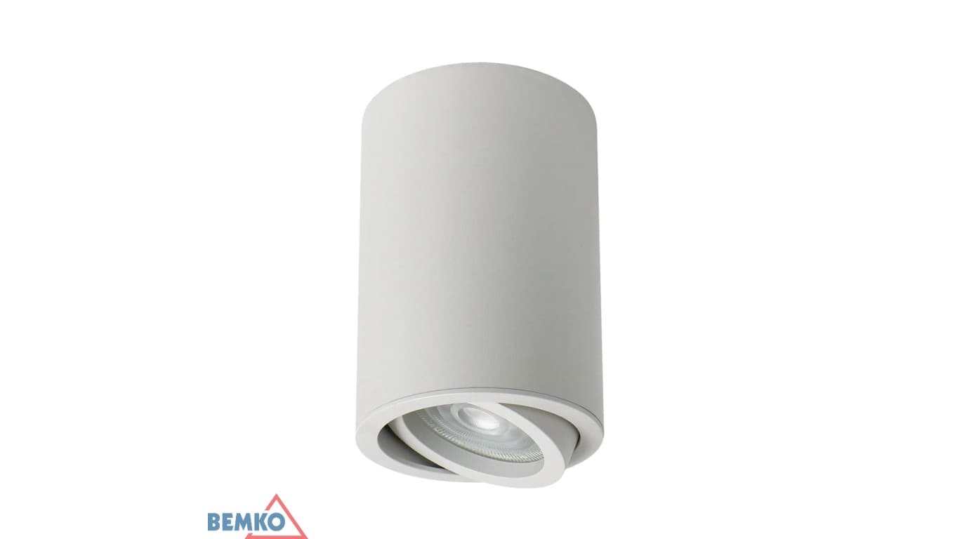 

Oprawa nasufitowa punktowa ULTER regulowana fi55 GU10 max. 1x50W biała C23-DLU-AR-GU10-150-WH