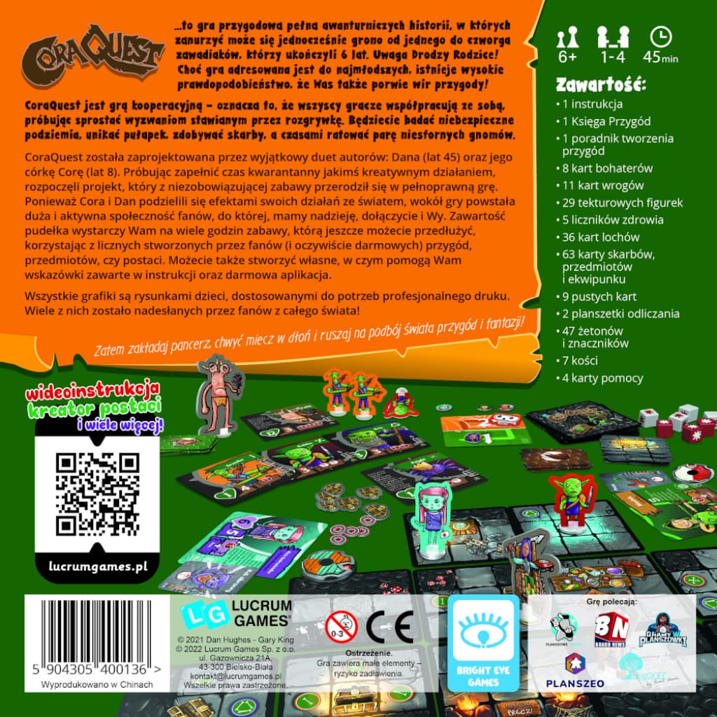 

GRA CORAQUEST: MAŁE WIELKIE PRZYGODY - LUCRUM