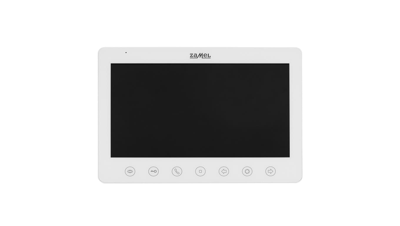 

Wideomonitor 10 calowy IPS HD z dotykowymi przyciskami oraz bramką WiFi biały VP-810WHDMWIFI ENT10000468