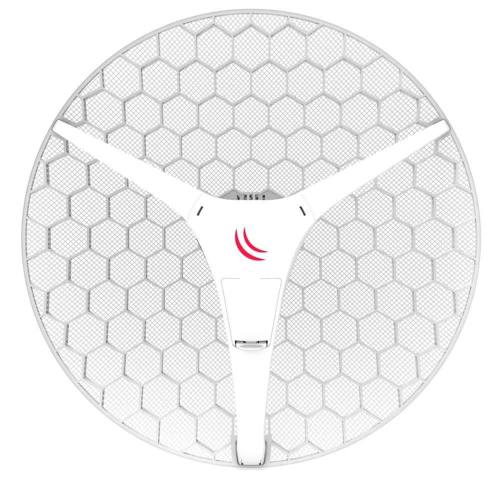 

MIKROTIK LHG HP5 XL RBLHG-5HPND-XL 4-PACK LIGHT HEAD GRID HIGH POWER XL 600 MHZ, 64MB, 1XFE, 2X2 MIMO, 5GHZ, 27DBI, L3