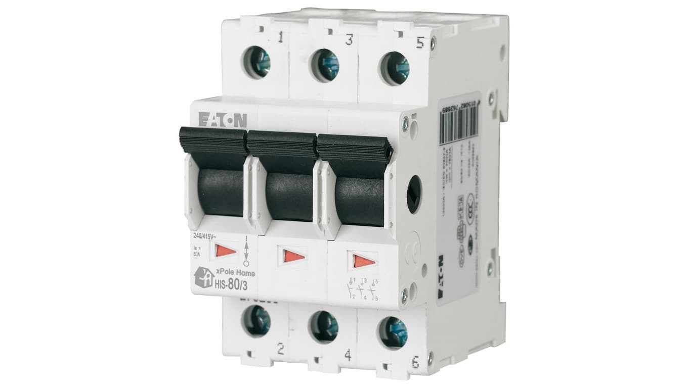 

Rozłącznik modułowy 80A 3P HIS-80/3 142826