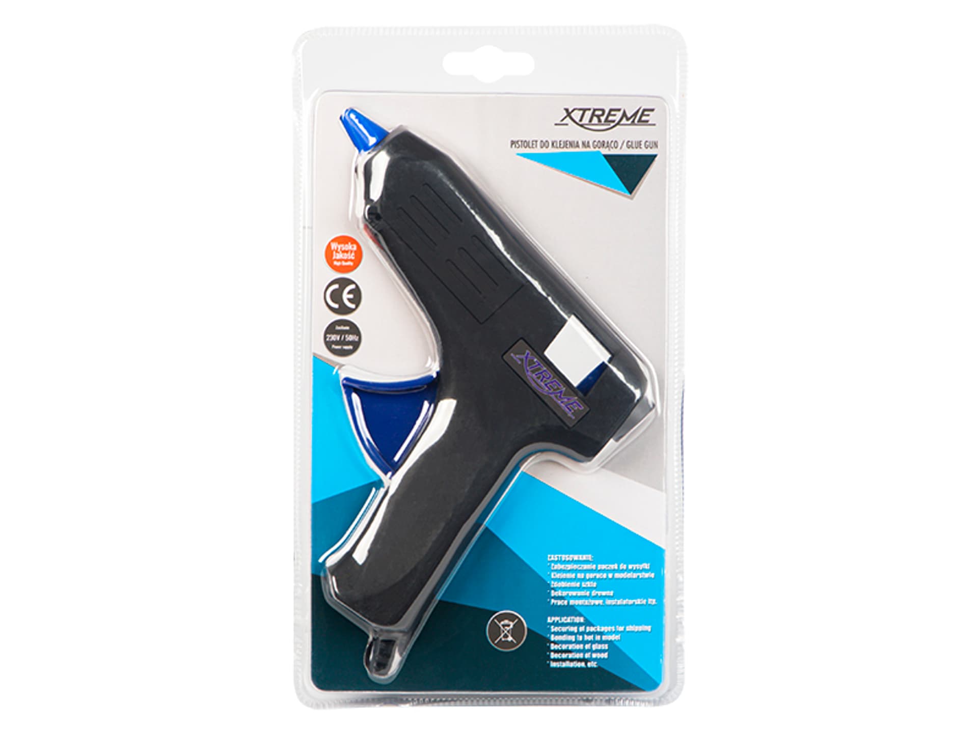 

14-201# Pistolet do kleju 11mm 40w xtreme