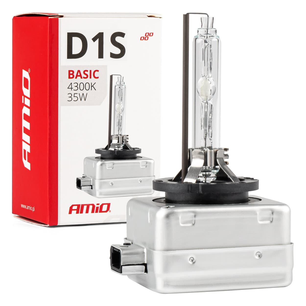 

Żarówka ksenonowa żarnik xenon d1s 35w 4300k amio basic amio-02942