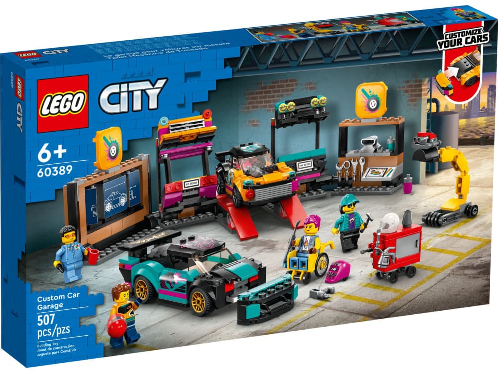 

LEGO City Warsztat tuningowania samochodów 60389