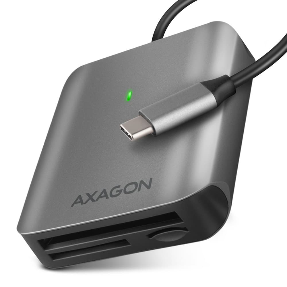 

Czytnik kart pamięci AXAGON USB 3.0 Typ C CRE-S3C