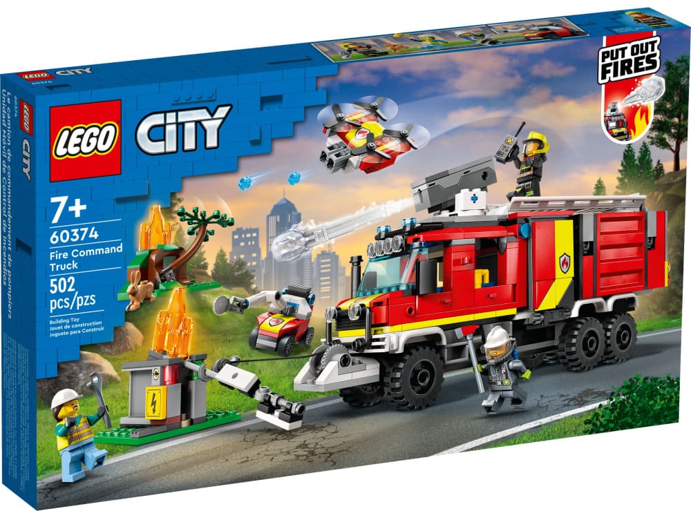 

LEGO City Terenowy pojazd straży pożarnej 60374