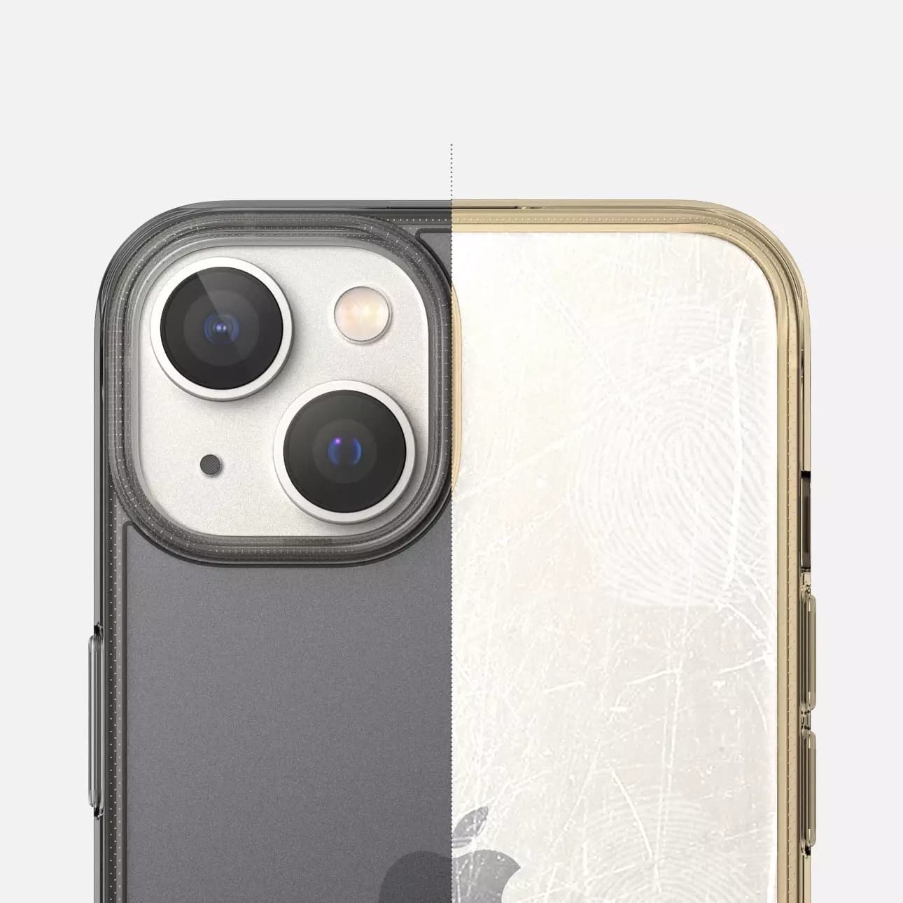 

Etui Ringke Fusion Matte do iPhone 14 Plus pokrowiec z żelową ramką szary
