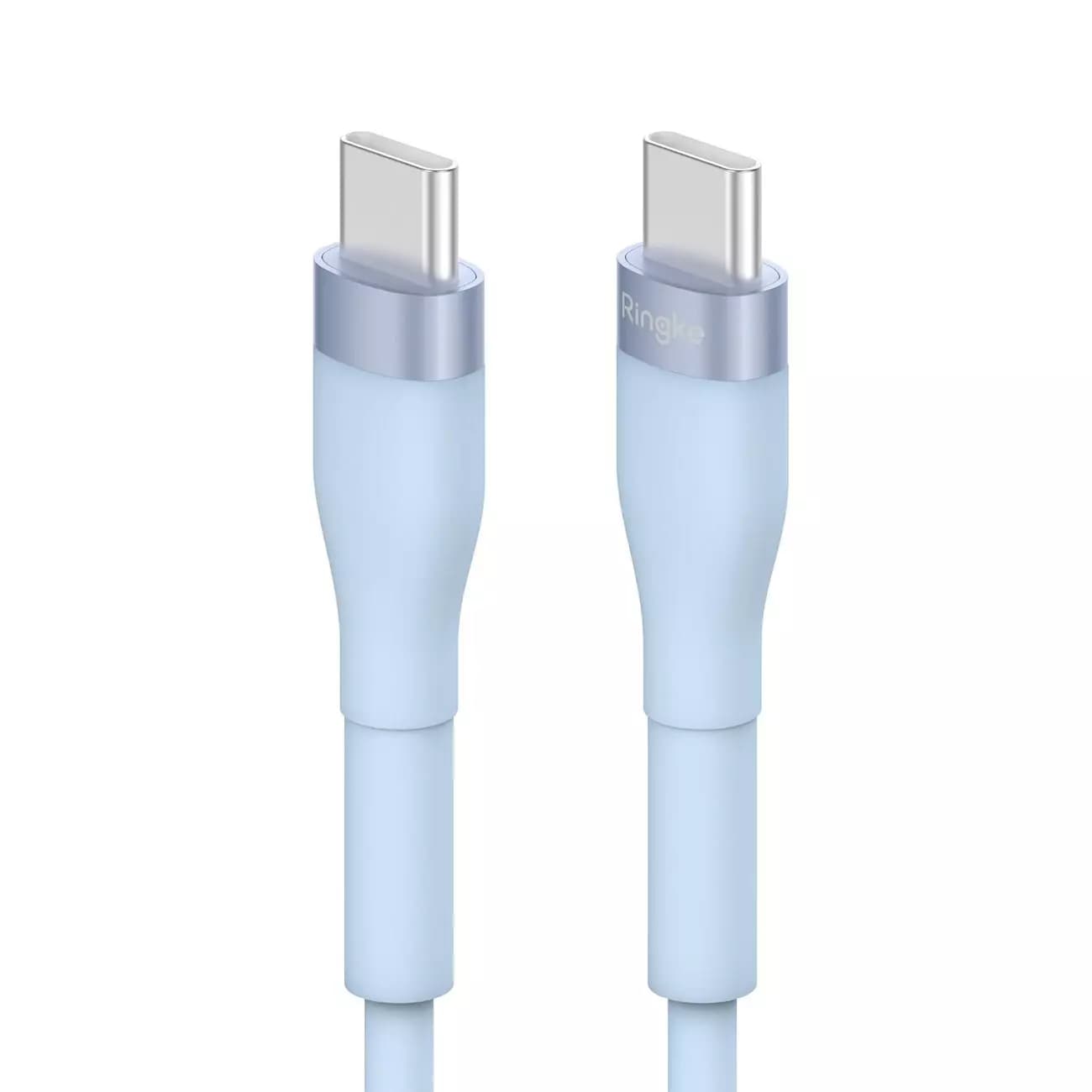 

Ringke kabel USB-C - USB-C 480Mb/s 60W 2m niebieski (CB60198RS)
