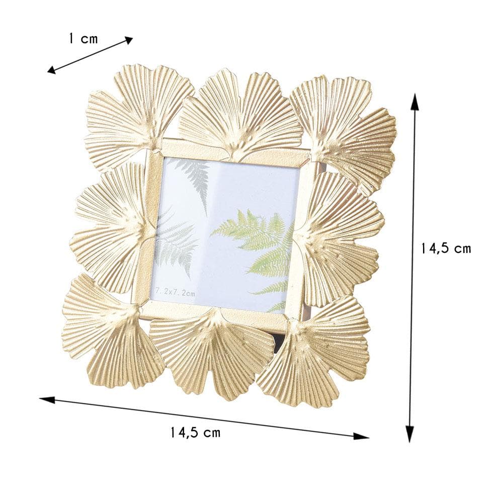 

Złota ramka na zdjęcia Glamour 7x7 cm