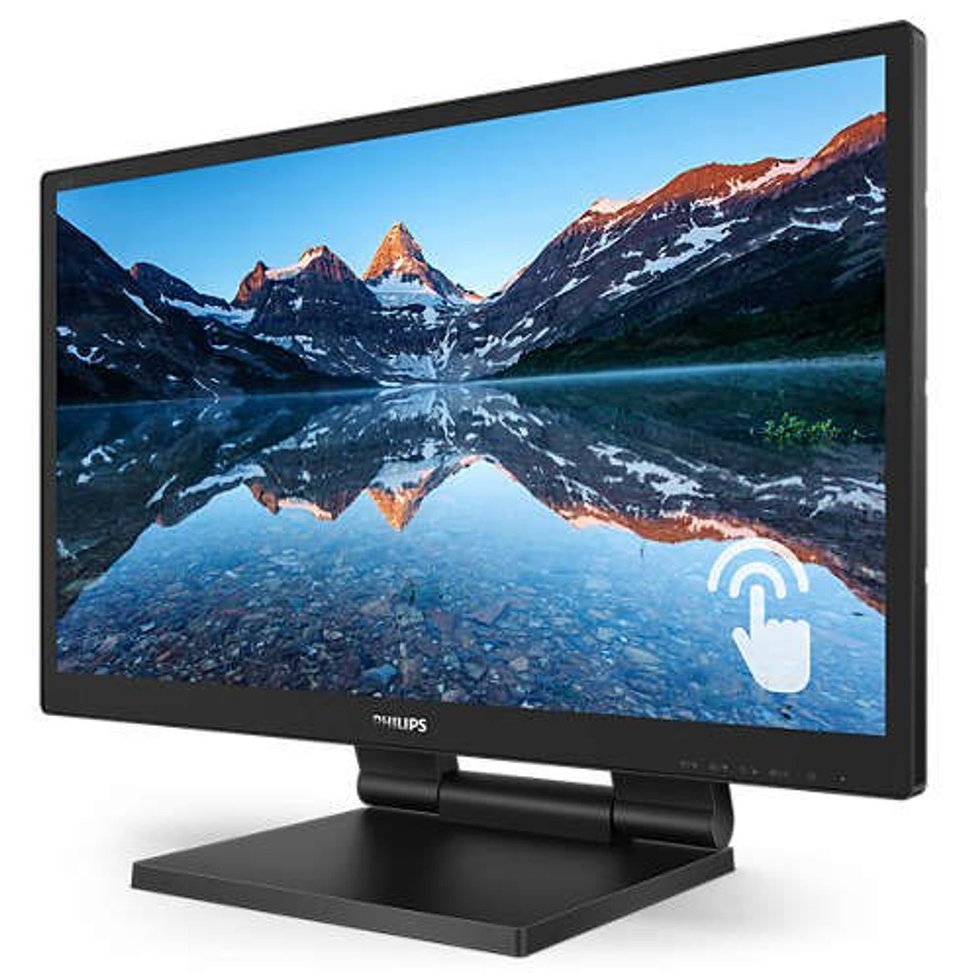 

Philips 23.8 ", Touchscreen, IPS, FHD, 1920 x 1080 pixels, 16:9, 5 ms, 250 cd/m, Black