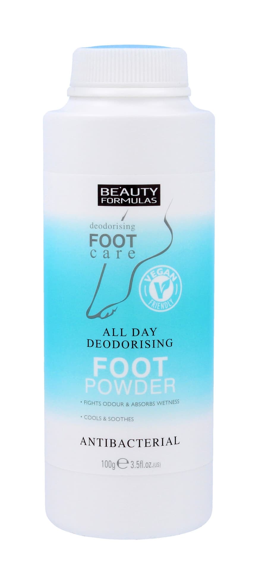 

Beauty Formulas Stopy Puder do stóp antybakteryjny 100g