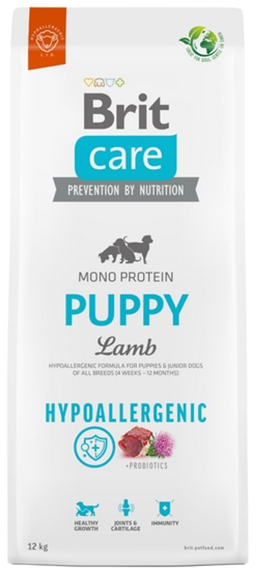 

Brit Care Hypoallergenic Puppy Lamb 12kg