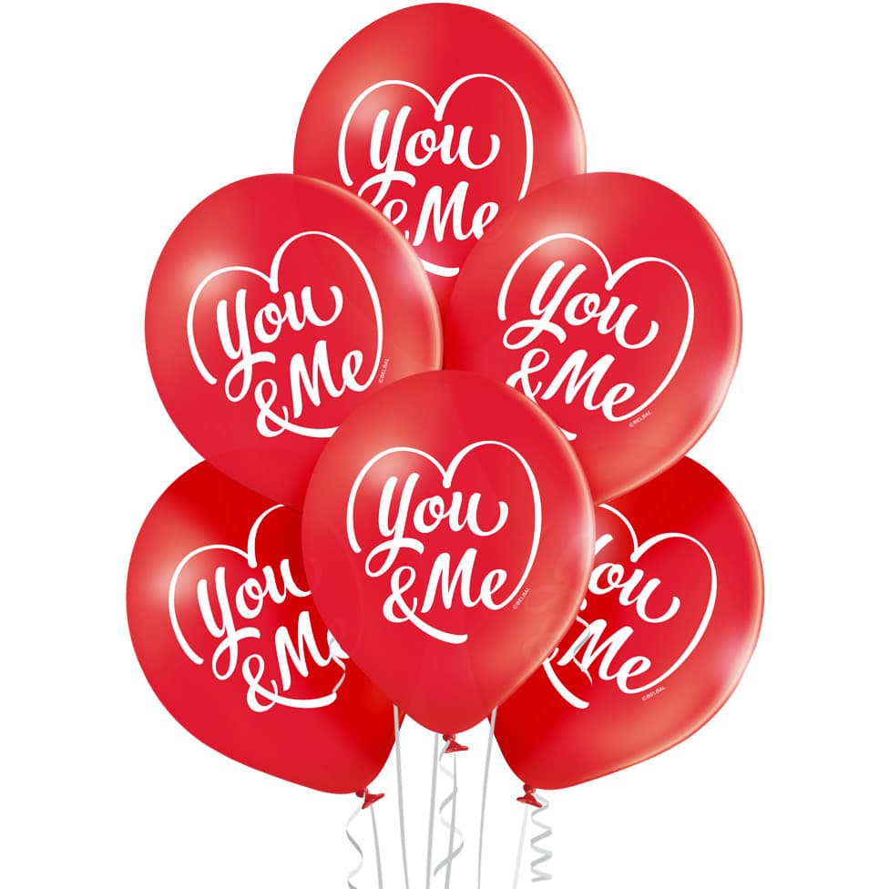 

Balony YOU AND ME 6 szt BN06-376 ALIGA