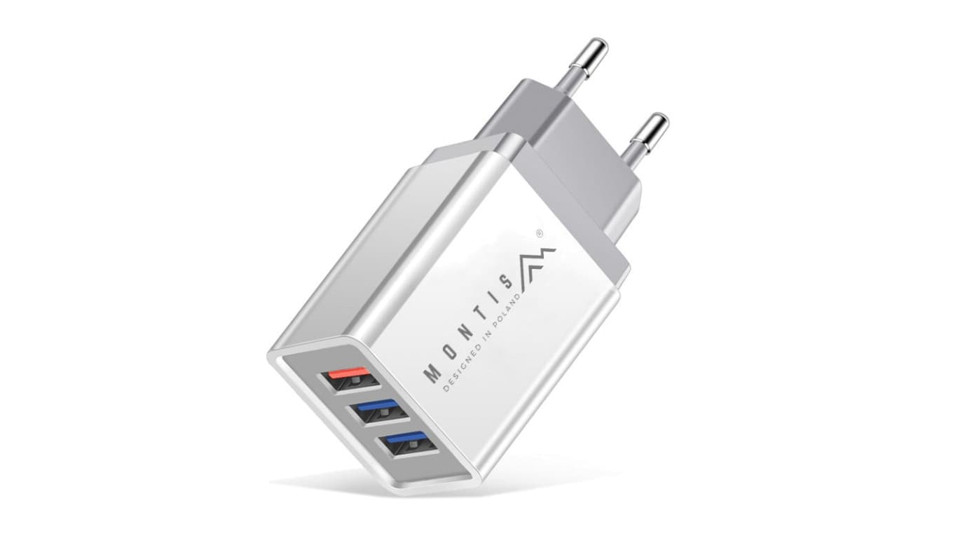 

Ładowarka sieciowa 1xUSB 3.0 QC+ 2xUSB 2,4A MT009 Montis 6477112 MT009