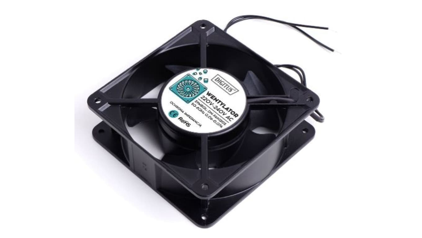 

Wentylator 220V AC 38mm łożysko ślizgowe DN-FAN120S