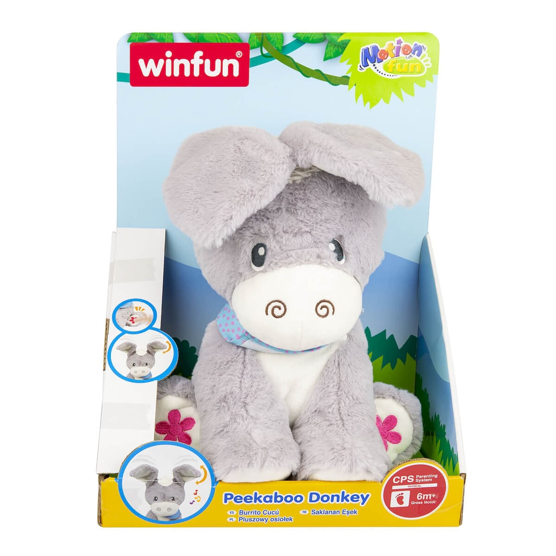 

Maskotka Winfun Osiołek interaktywny A Ku Ku