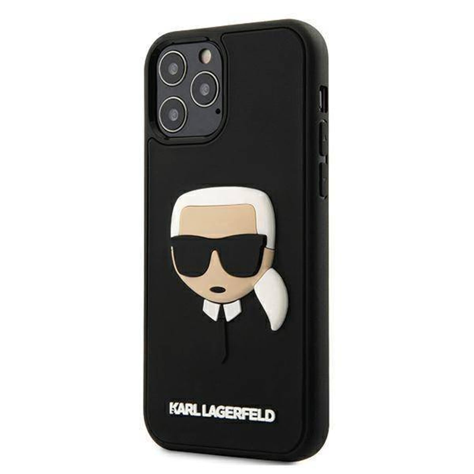 

Oryginalne Etui IPHONE 12 / 12 PRO Karl Lagerfeld Hardcase 3D Rubber Karl`s Head (KLHCP12MKH3DBK) czarne, Klhcp12mkh3dbk) czarn