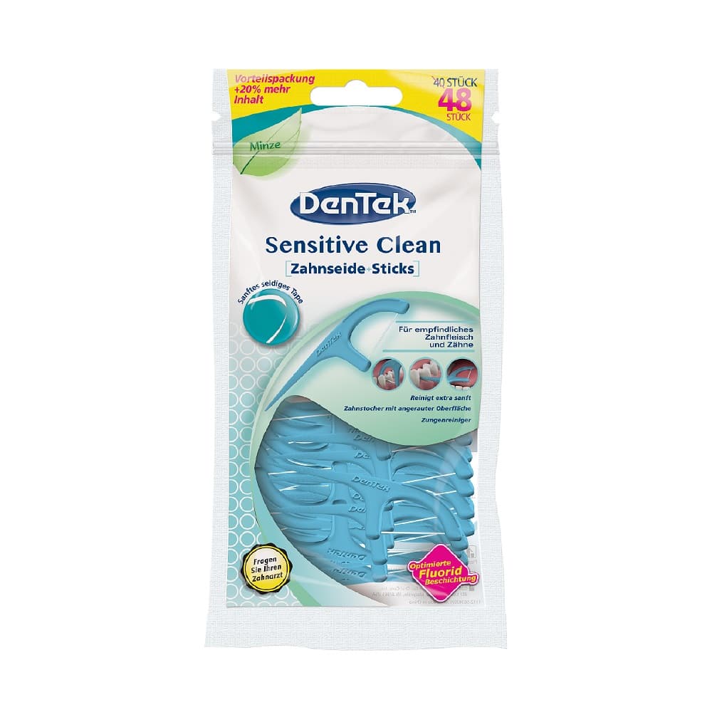 

DenTek Sensitive Clean wykałaczki do zębów wrażliwych z nitką 48szt