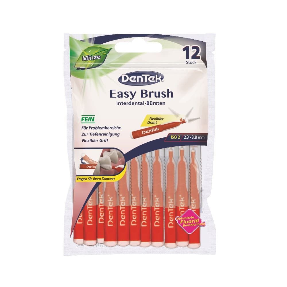 

DENTEK Easy Brush szczoteczka do przestrzeni międzyzębowych rozmiar 2 12szt