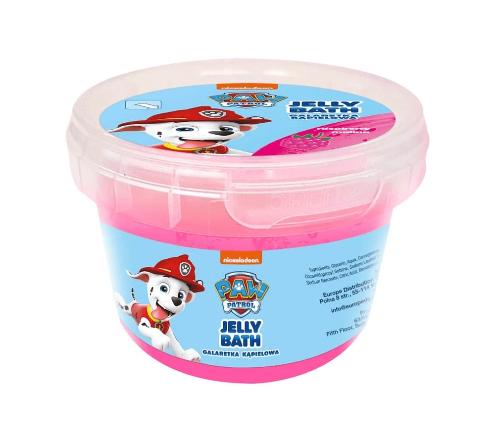 

Paw Patrol Jelly Bath galaretka kąpielowa Malina 100g