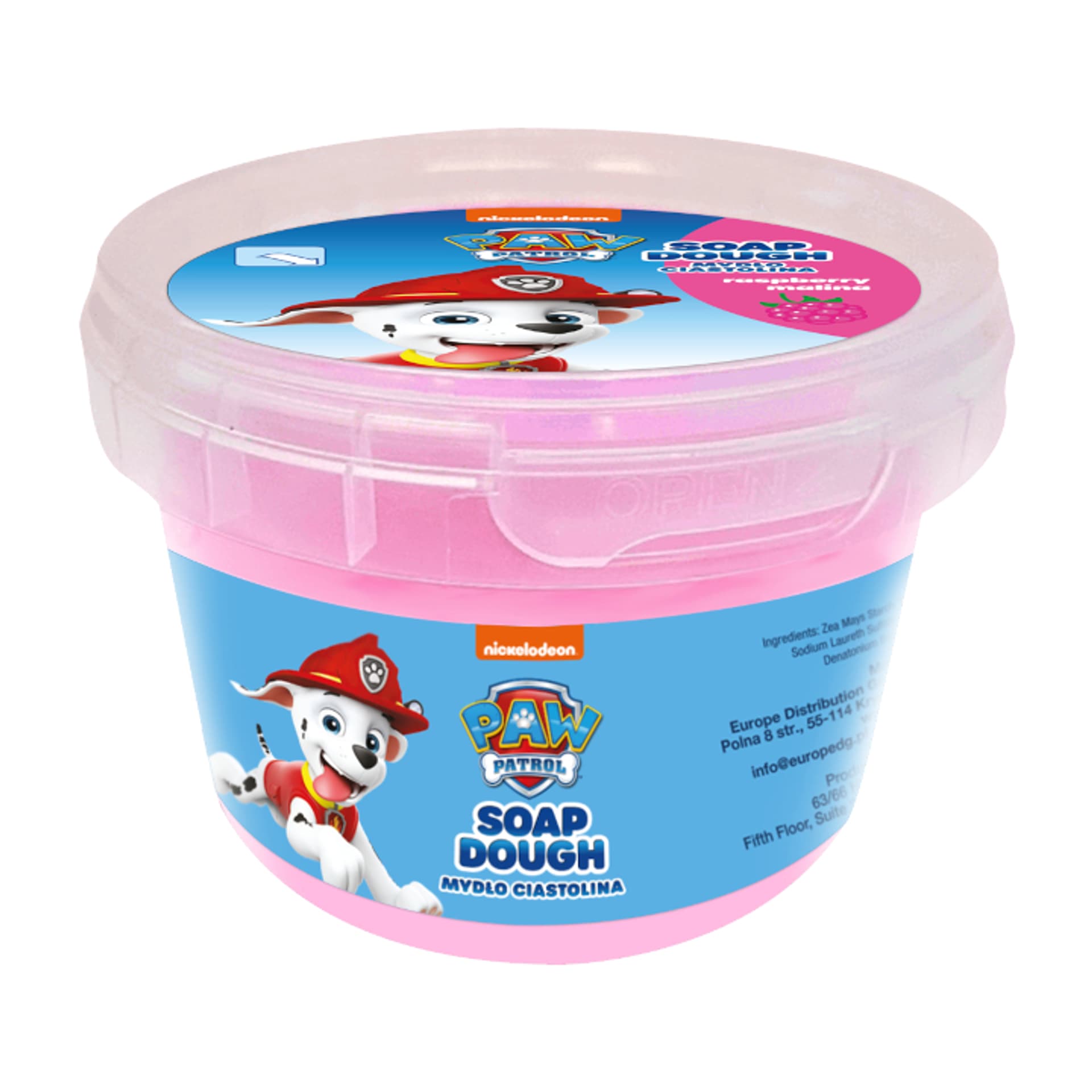 

Paw Patrol Soap Dough ciastolina do kąpieli Malina 100g