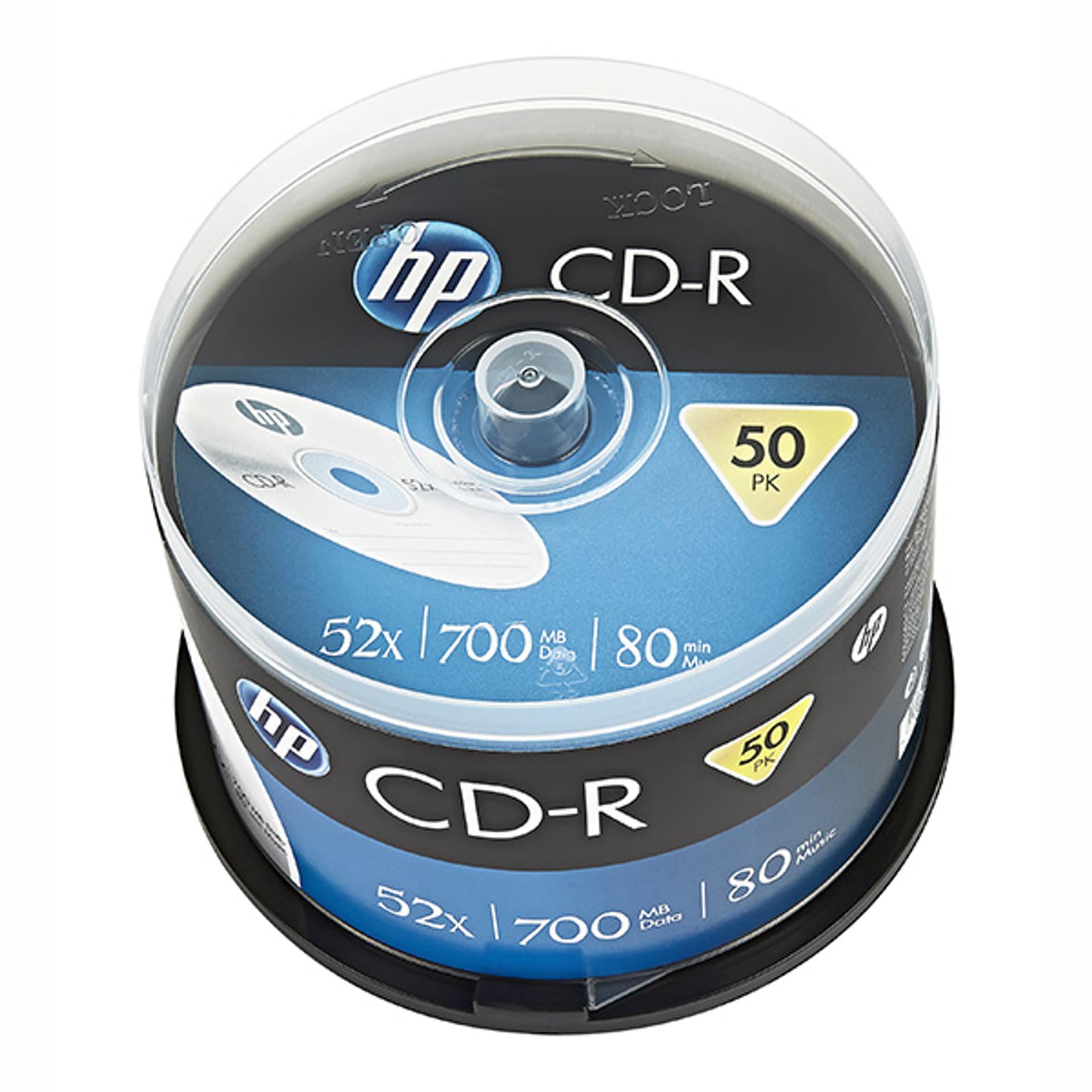 

HP CD-R 700MB 52X CAKE*50 69307