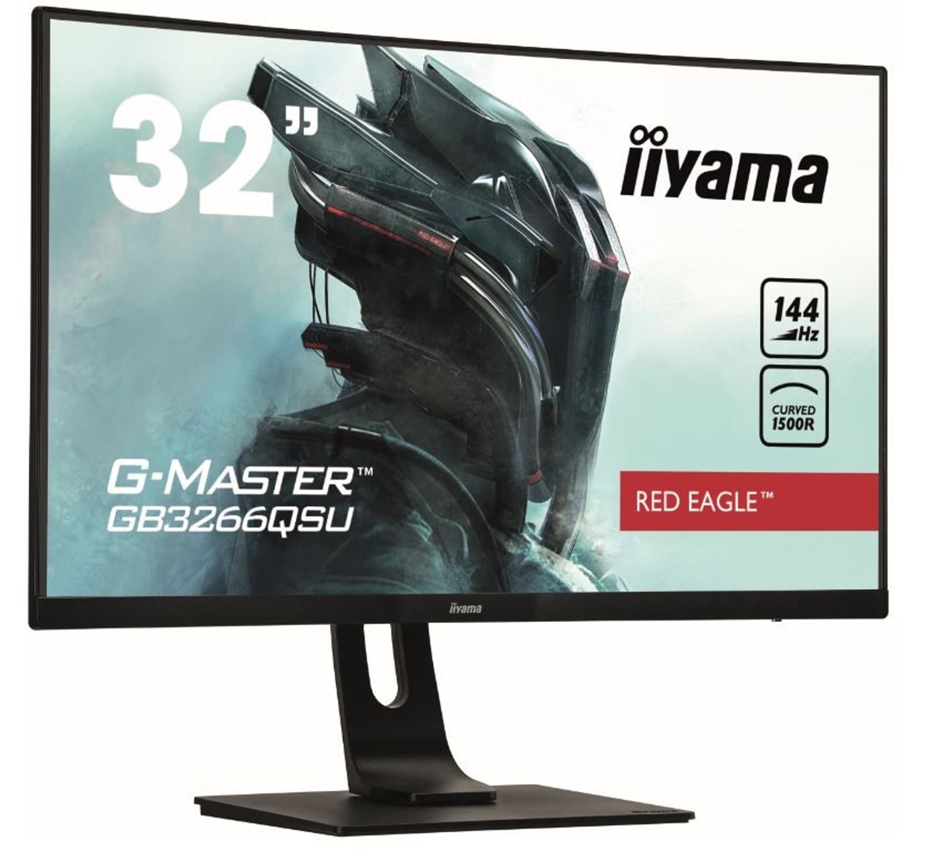 

Monitor 31.5 cale GB3266QSU-B1 VA,QHD,144HZ,1MS,1500R,DPx,HDMIx2,USBx4
