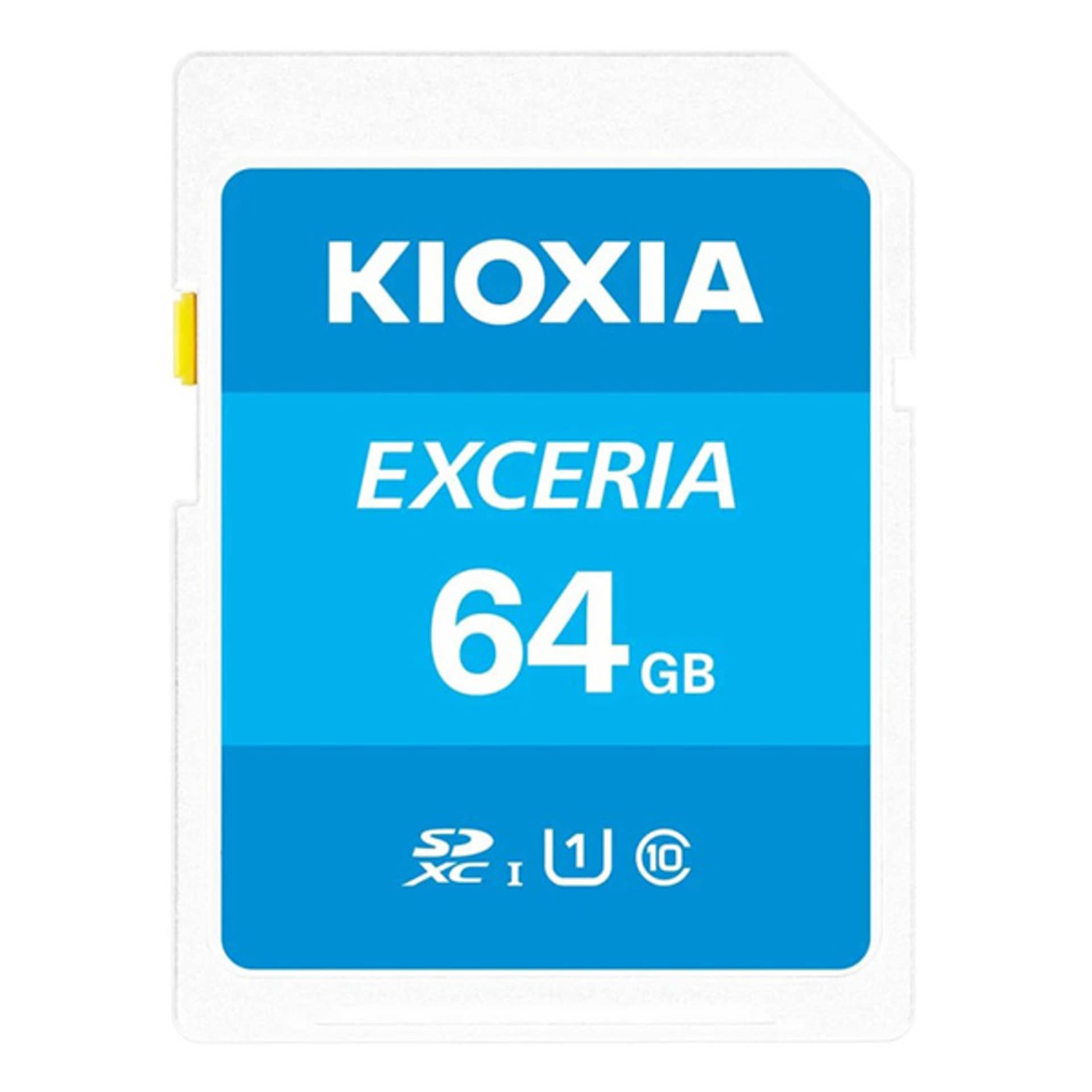 

Kioxia Karta pamięci Exceria (N203), 64GB, SDXC, LNEX1L064GG4, UHS-I U1 (Class 10)