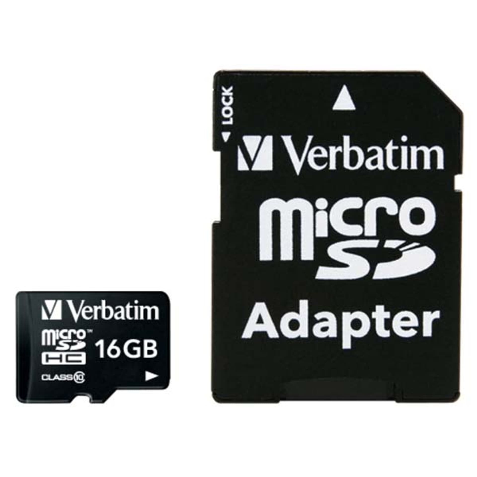 

Verbatim Karta pamięci Micro Secure Digital Card Premium, 16GB, micro SDHC, 44082, UHS-I U1 (Class 10), z adapterm, Class 10)/z adapter